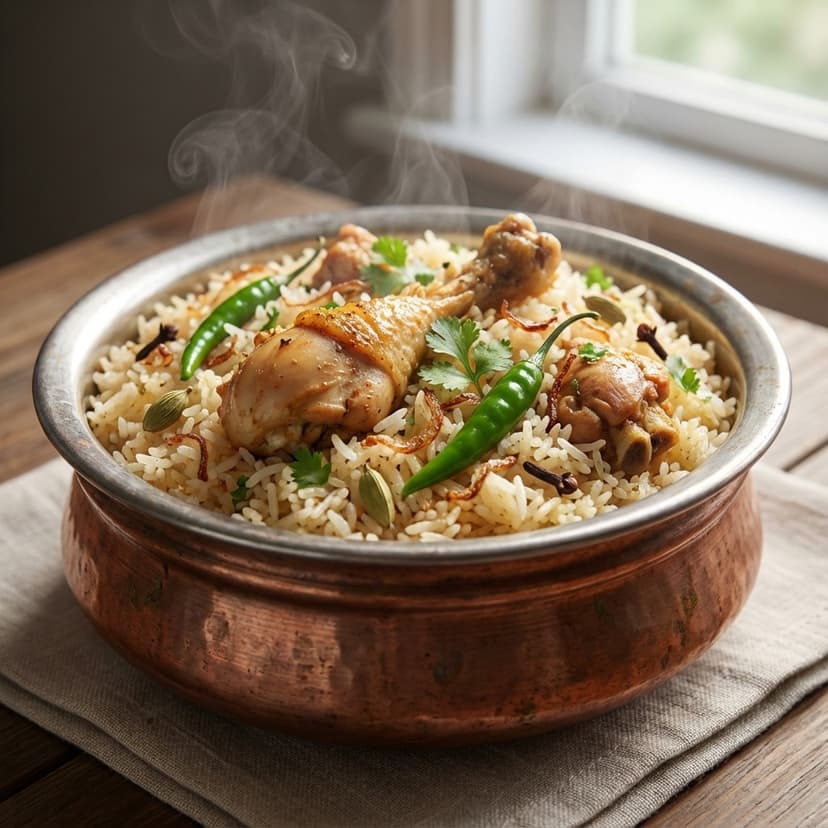 Muradabadi Chicken Biryani